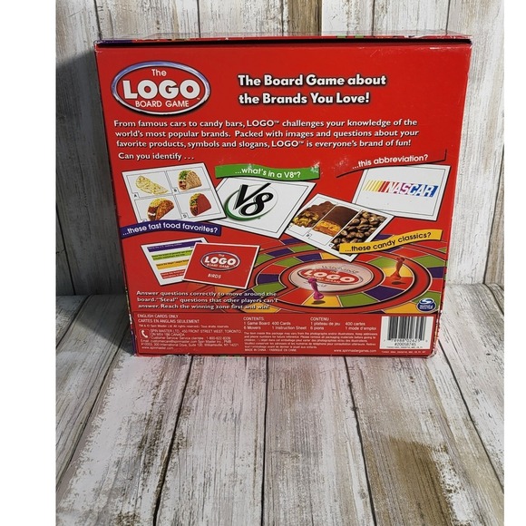 The Logo Board Game Collectible Party Family Fun Trivia - Picture 2 of 4